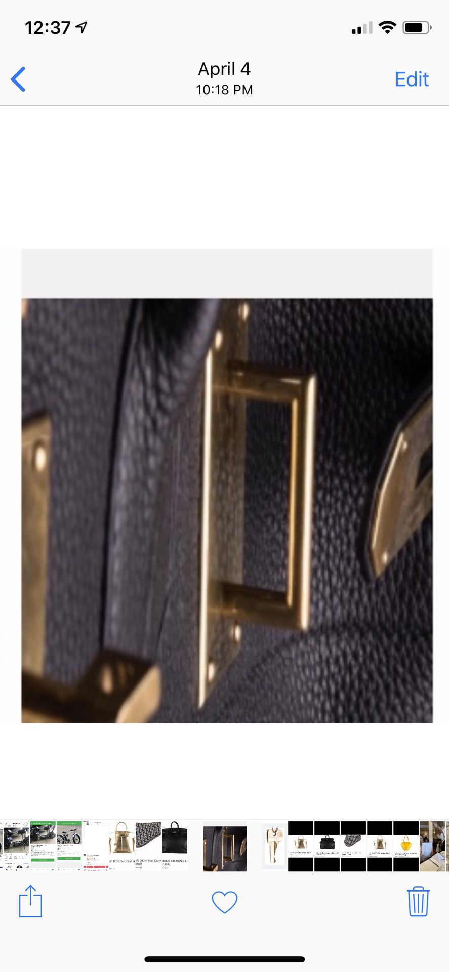 Hermès Birkin 50 Travel Bag in Brown Clemence leather – Fancy Lux
