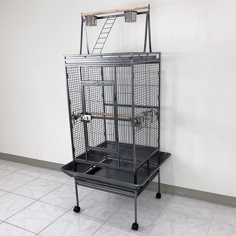 BRAND NEW $150 Large 68-inch Tall Bird Cage with Rolling Stand for Parrots Parakeets Cockatiel Lovebird 