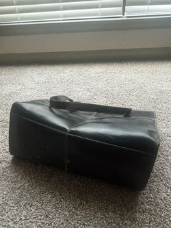 Wilsons Leather Vintage Black Leather Bag