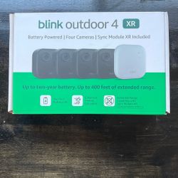 Blink outdoor 4 XR Camera System 