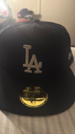 Navy blue dodger hat