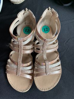 Girls sandals size 12