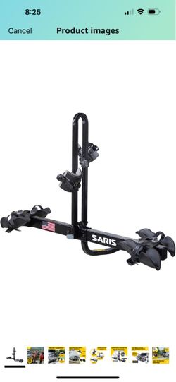 Saris Freedom 2-Bike Hitch Rack – Universal Fit, 1¼" & 2" Receivers, 120 lb Capacity-Like New