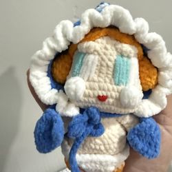 Handmade  crochet keychain 