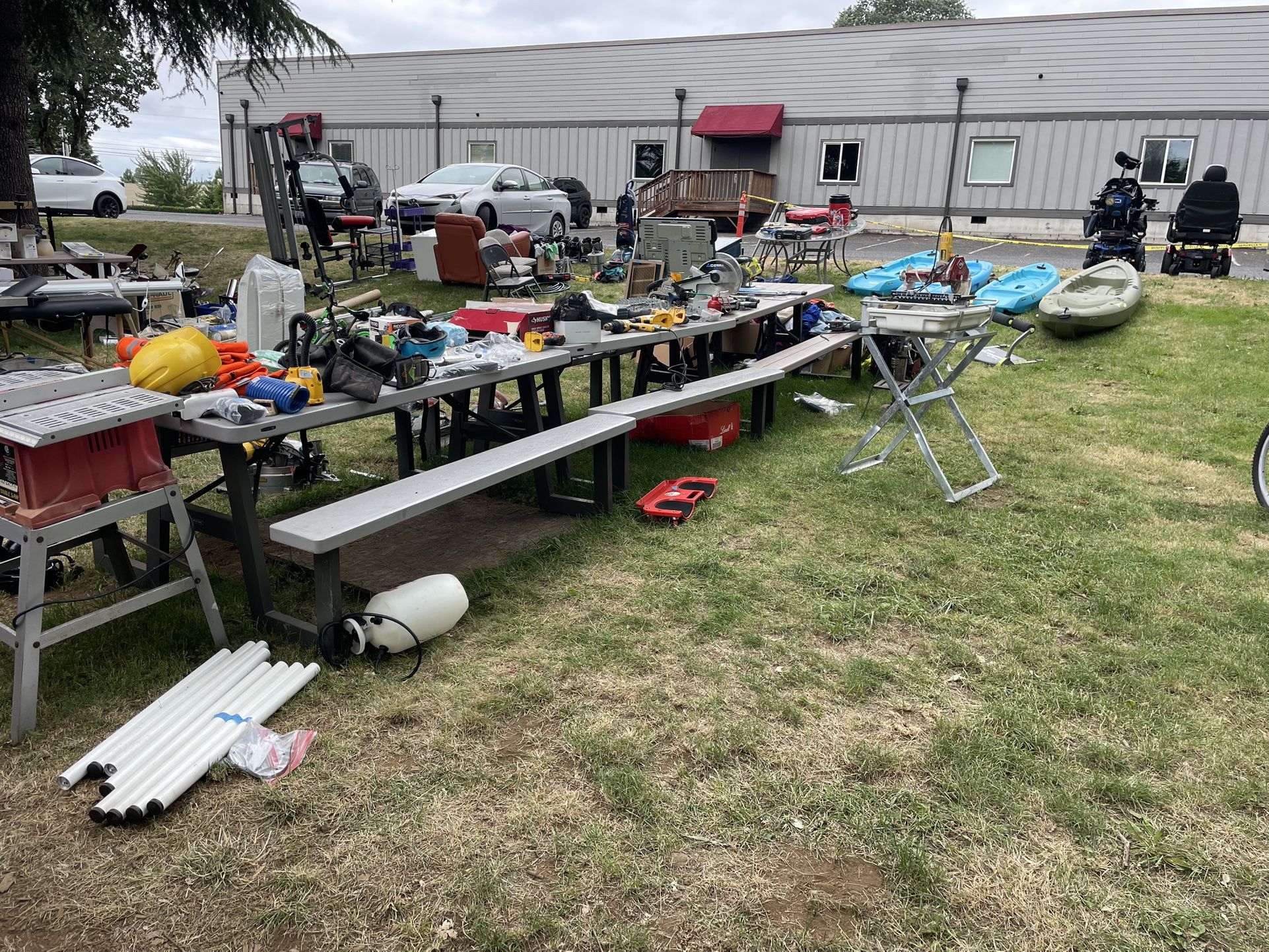 Huge Church Yard Sale -- Furniture, Tools, Clothes, & More!