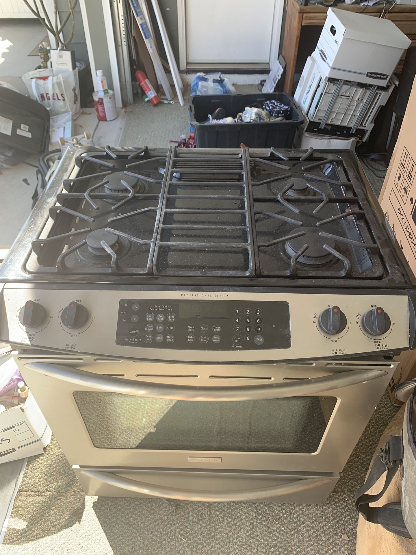 Gas Range Frigidaire professional series
