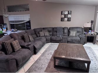 Living room set with coffee table and end table