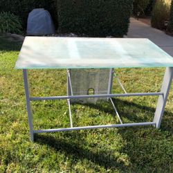 Desk, Entertainment Center, Craft Table 