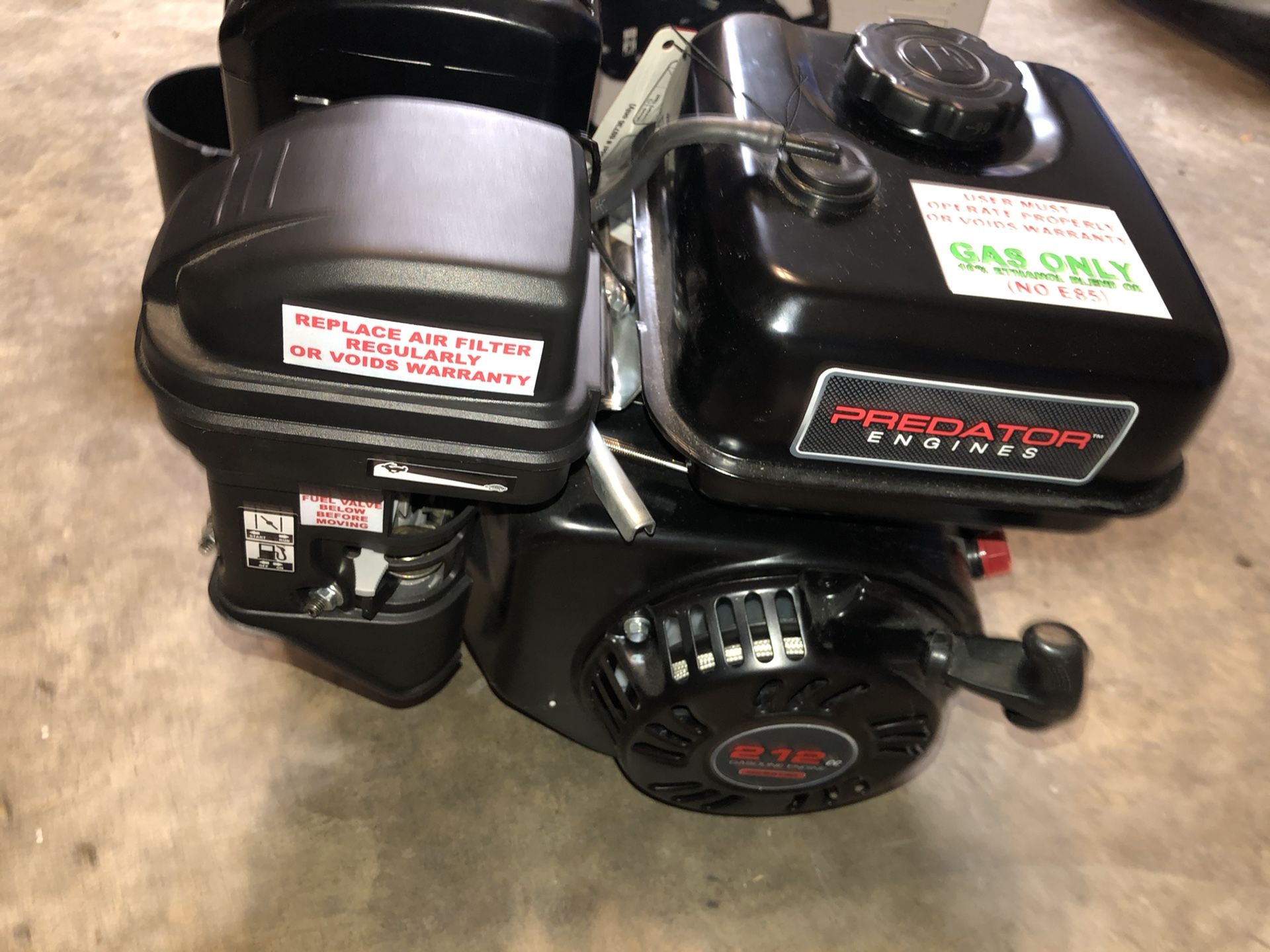 Predator 212 with torque converter for Sale in Houston, TX OfferUp