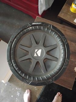 Kicker CompVR Car Subwoofer