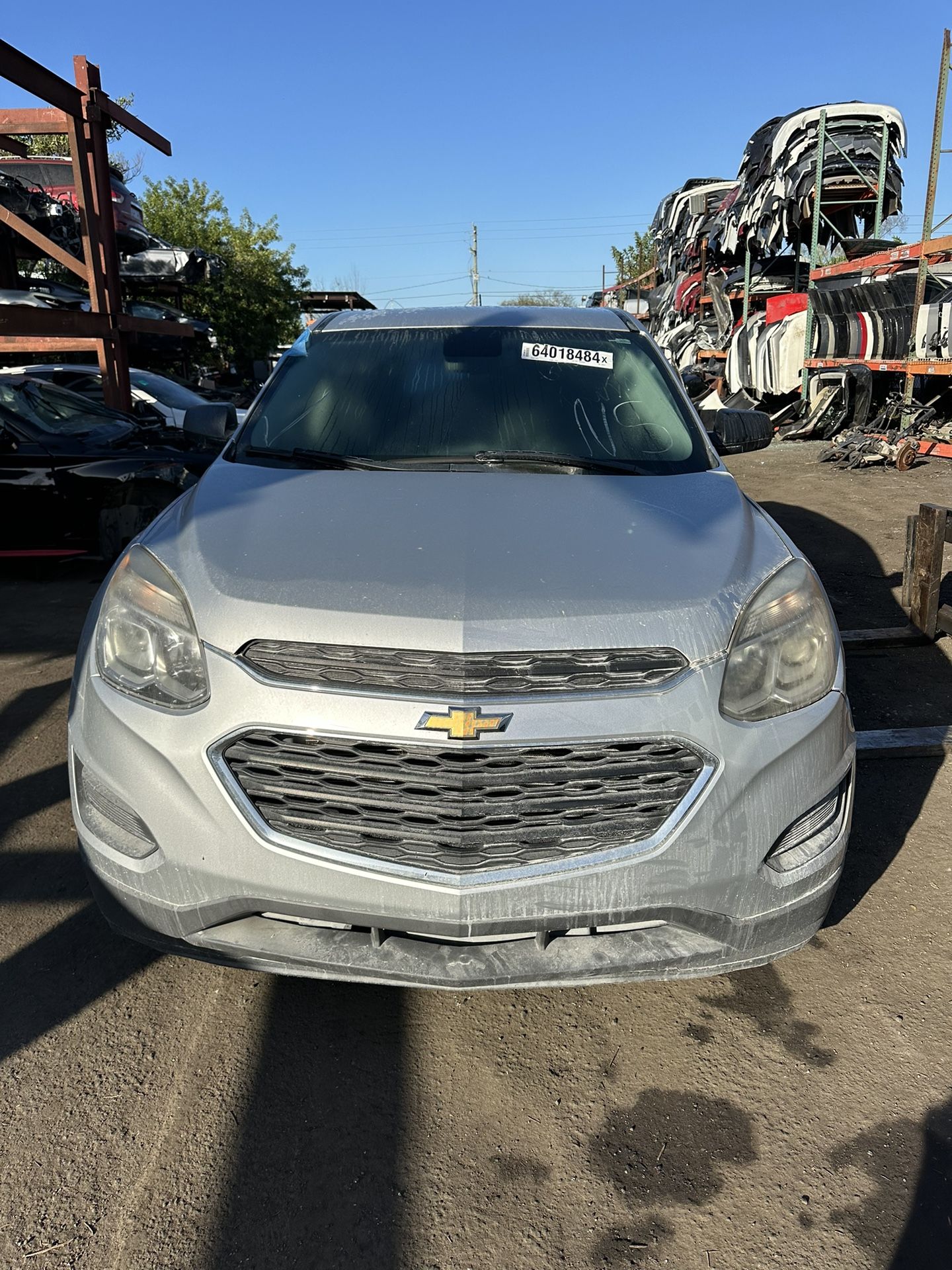 2011-2017 CHEVY EQUINOX CAR FOR PARTS ONLY