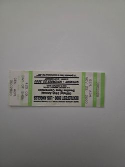 Event Tickets 🎟 Collectables