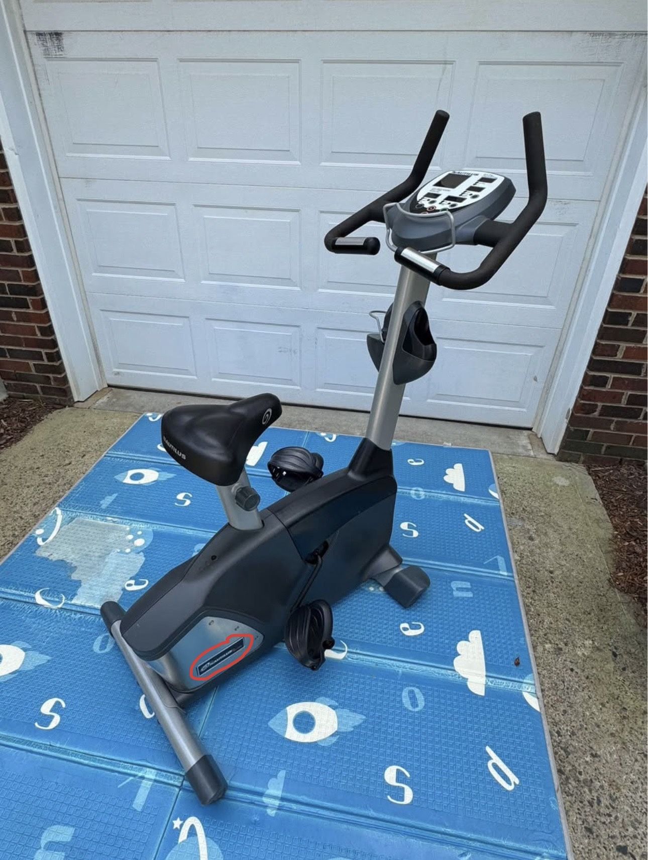Nautilus, a renowned brand, NB 2000 upright exercise bike (spinning bike)