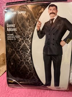 Gomez Addams Adult Medium Halloween Costume