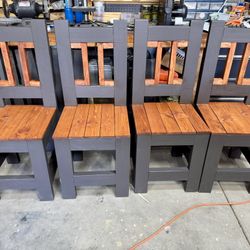 Custom Chairs, Solid Wood