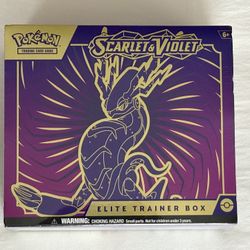 Pokémon Scarlet & Violet | Elite Trainer Box Miraidon | 2023| Factory Sealed