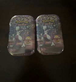 Pokémon TCG Mewtwo Mini Tin x2 Sealed