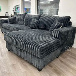 Midnight Madness 2 Piece  Sectional $10 Down Payment Financing and Delivery available