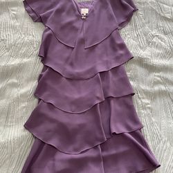 Plum Purple Special Occasion Dress, Size 12