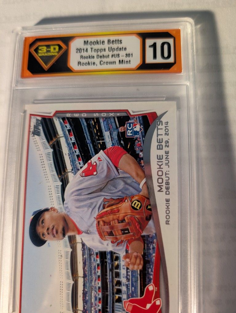 Mookie Betts 2014 Rookie Debut #US-301. (347)