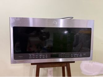 Gently Used GE Profile 30” Over-the-Range Microwave- Stainless Steel