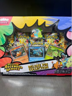 Pokemon ascended heroes deluxe pin collection