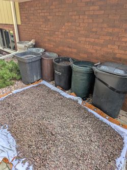 Rubber mulch