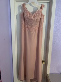 Blush gown dress
