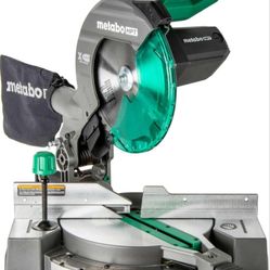 FREE* Metabo HPT 10-Inch Single Bevel 0-45° Compound Miter Saw 15-Amp 40T TCT ~ BRAND NEW! (FREE* 3 items with this purchase)