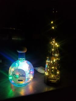 Light up bottles