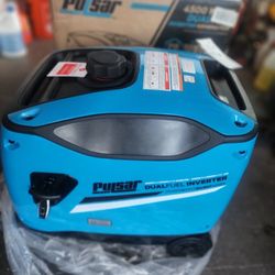 Pulsar
4,500-Watt/3,700-Watt Dual Fuel with Recoil, Remote and Push Button Start Portable Inverter Generator with CO Alert