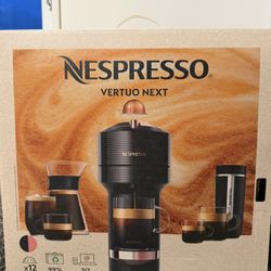 Nespresso vertuo next with milk frother