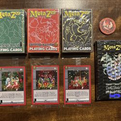 MetaZoo Playing Cards Set - Wilderness, Cryptid Nation, Nightfall Decks + Promo Cards & Bounty Token