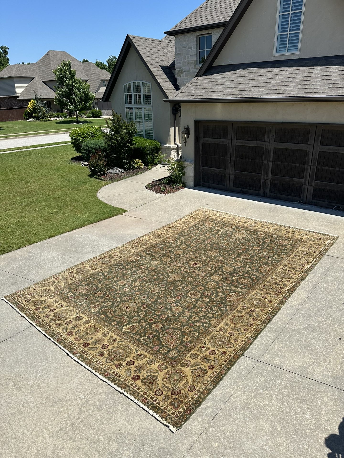 Massive Hand-Knotted Persian Rug (12.2’x18.11’) - Estate Piece
