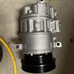 AC Compressor For VW JETTA 2.5L 05-14 Golf 10-14 Passat 08 DOUBLE PULLEY New