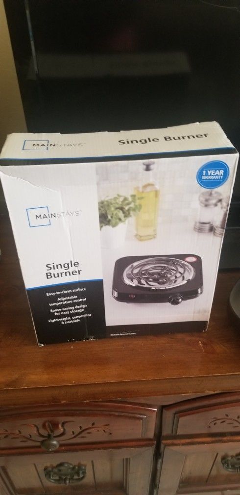 Single Electric Burner