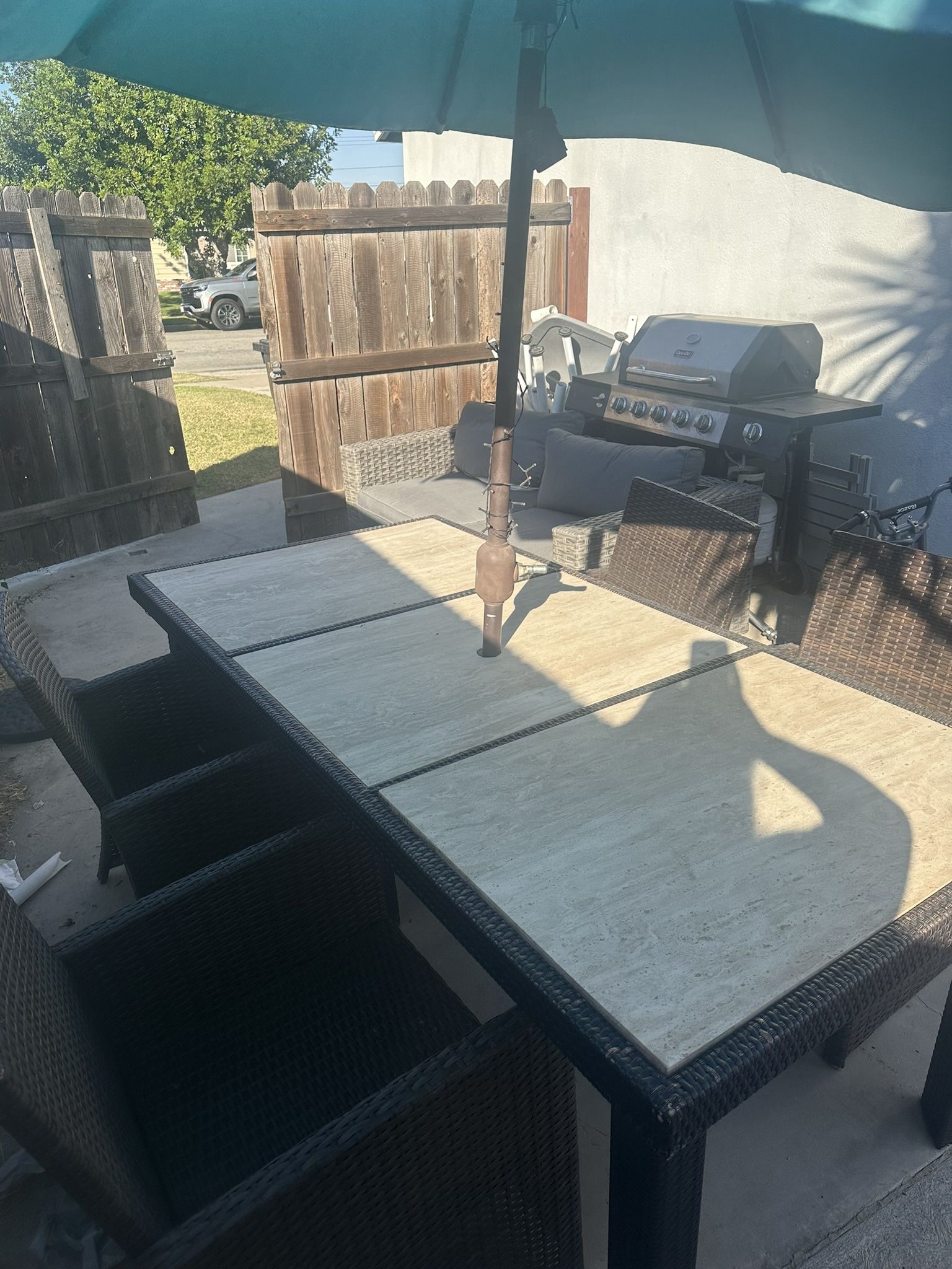 hampton bay patio furniture Dining table
