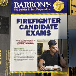 Barron’s Firefighter Candidate Exams Book 8th Edition