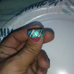 Antique Fire Opal Sterling Silver Ring