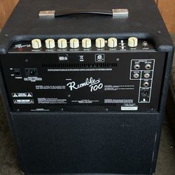 Fender Rumble 100 Watt Bass Amp