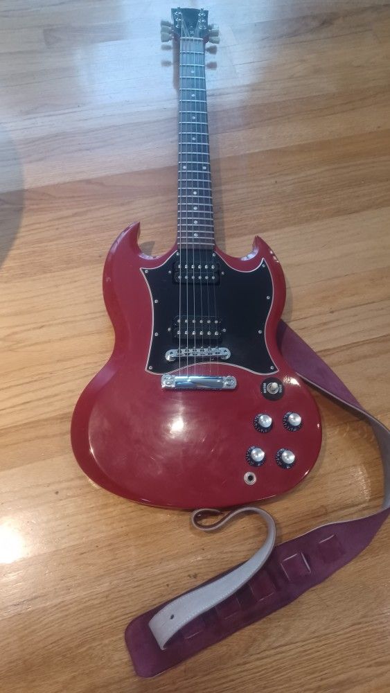 Gibson 1993 Red Guitar