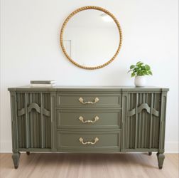 Vintage Green Dresser/Buffet