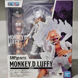 S.H. Figuarts Monkey D. Luffy Gear 5 One Piece Action Figure