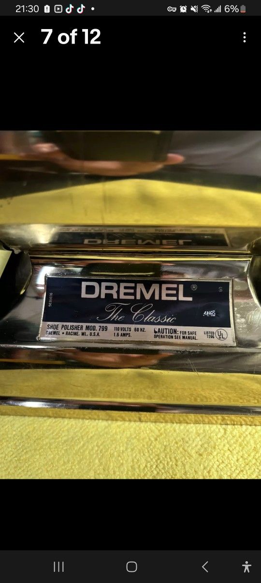 Dremel Shoe Polisher