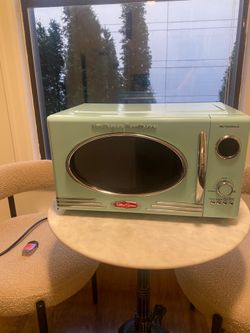 Nostalgic electric retro series microwave