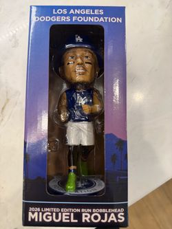 Miguel Rojas LA Dodgers Foundation Limited Edition Bobblehead