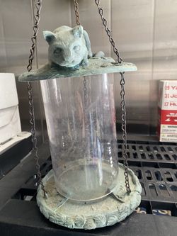 Cat Bird feeder