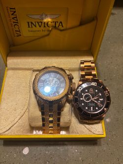 2 Invicta watches