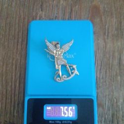 Gold Pendant Saint Michaels