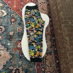 Vintage Multi Colored  BAPE Joggers 